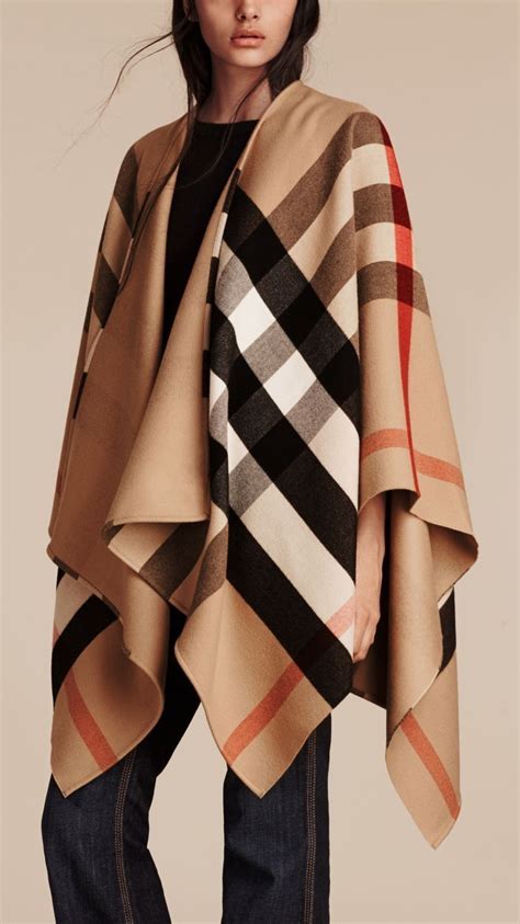 burberry cape|how to wear burberry cape.